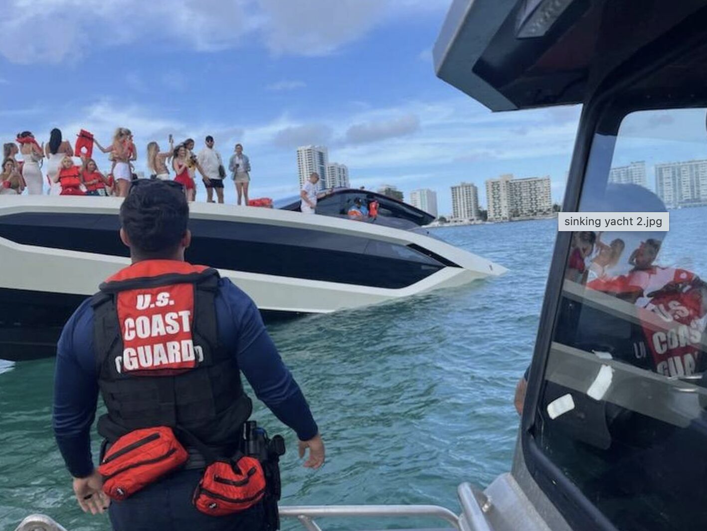 Yacht Accident in Miami